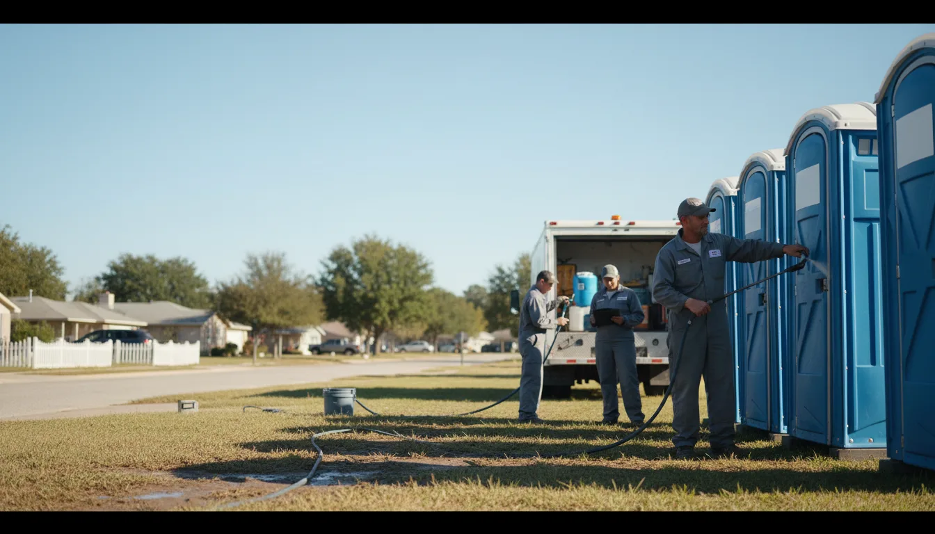 Long-Term Portable Toilet Rental in Olar, SC near me